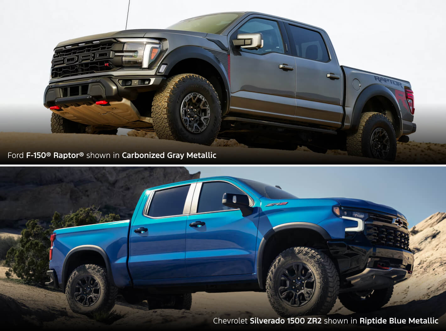 2026 Ford F-150 vs. 2026 Chevy Silverado 1500 Engine Options