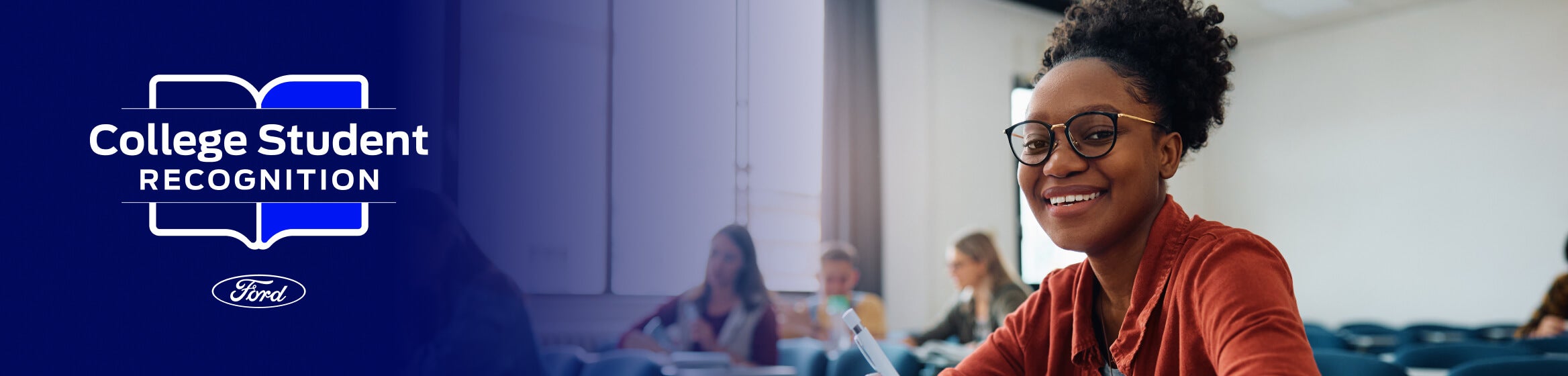 Ford College Student Desktop Banner