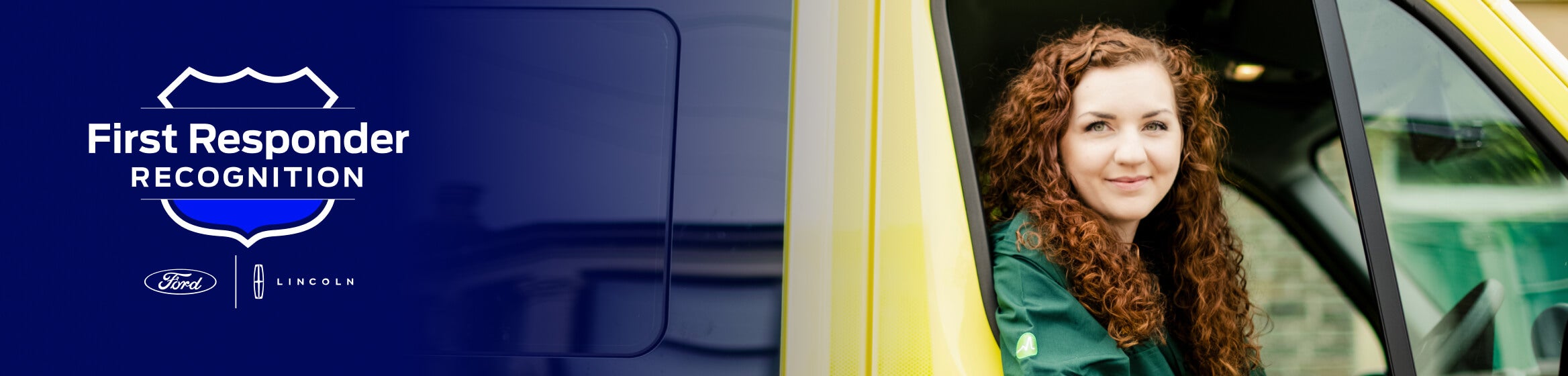 Ford First Responder Recognition Desktop Banner
