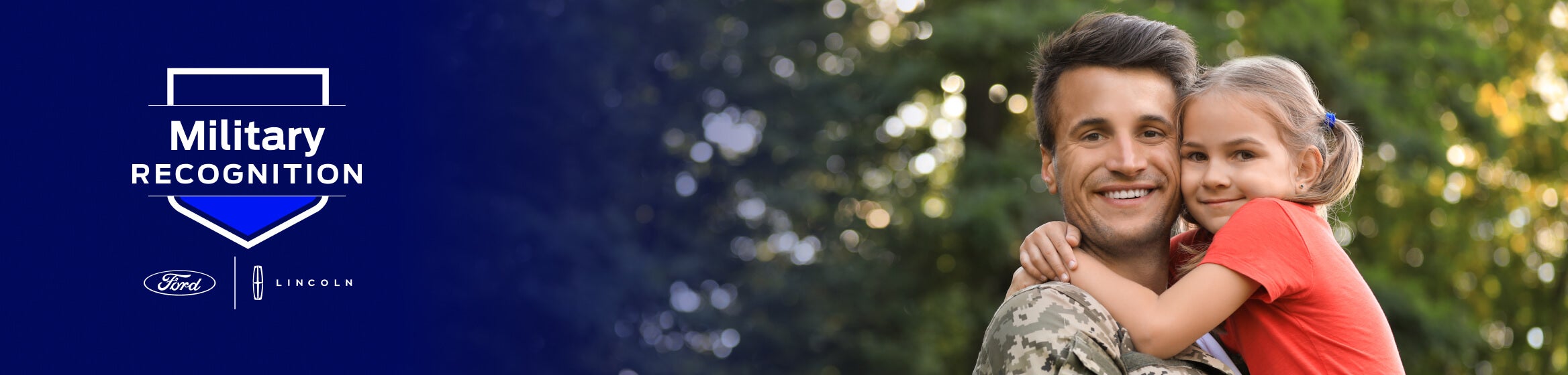 Ford Military Recognition Desktop Banner