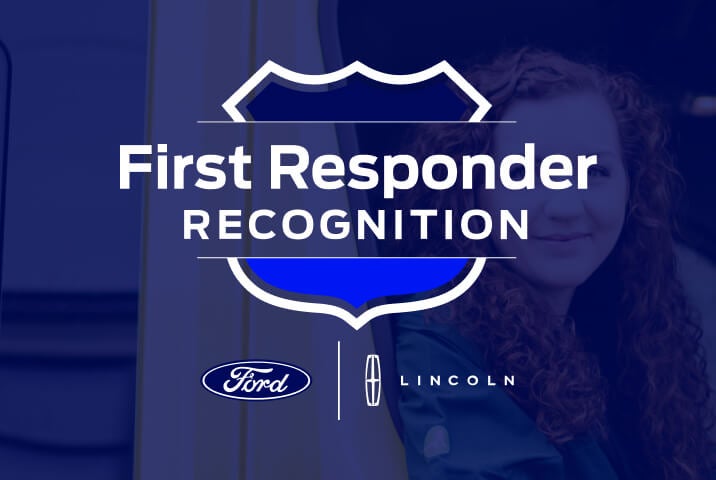 Ford First Responder Recognition Mobile Banner