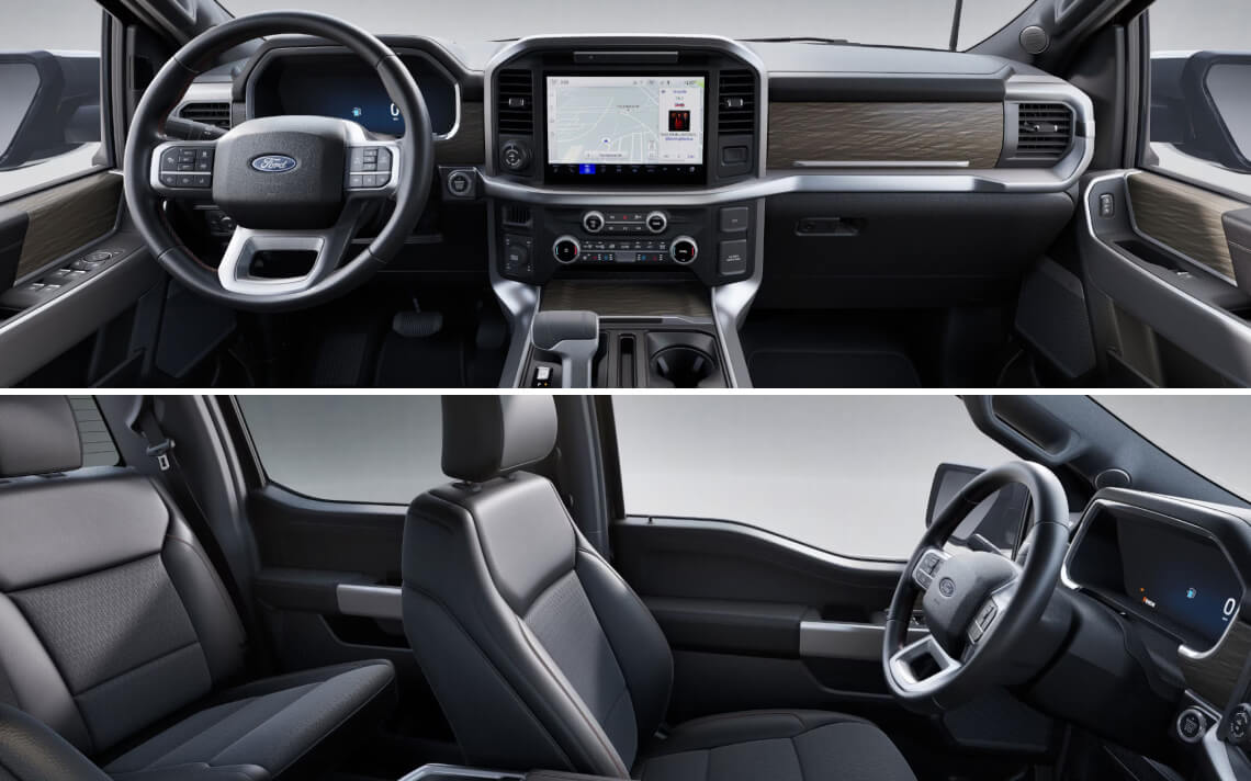 Ford F-150 Interior Seat Materials & Upholstery